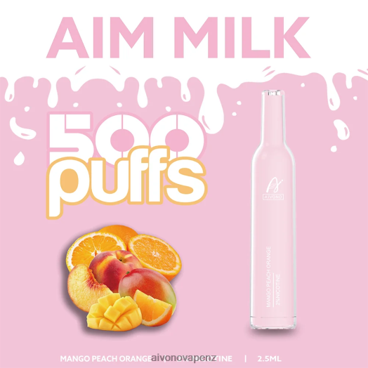 Mango Peach Orange Aivono AIM MILK 500 V2D4269 | Aivono Vape Price